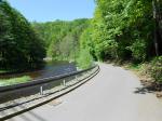 Radweg (größtenteils asphaltiert) entlang der Flöha Radweg (größtenteils asphaltiert) entlang der Flöha